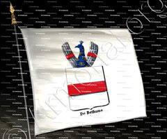 drapeau-DE BETHUNE_Armorial royal des Pays-Bas_Europe