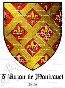 D'AUZON de MONTRAVEL