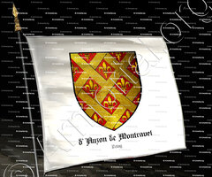 drapeau-d'AUZON de MONTRAVEL_Velay_France