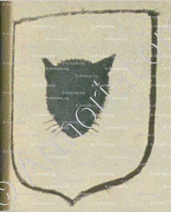 CHABIRANT (La Rochelle)_Blason enregistré sous le règne de Louis XIV._France