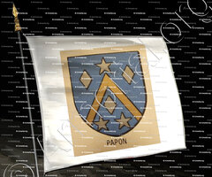 drapeau-PAPON_Bourbonnais_France