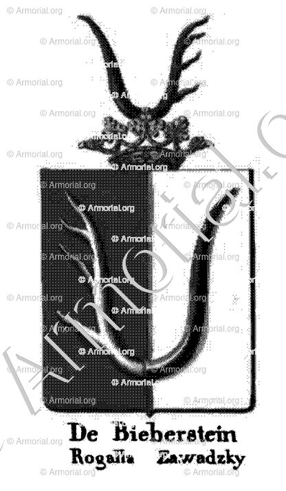 DE BIEBERSTEIN ROGALLA ZAWADZKY_Armorial royal des Pays-Bas_Europe