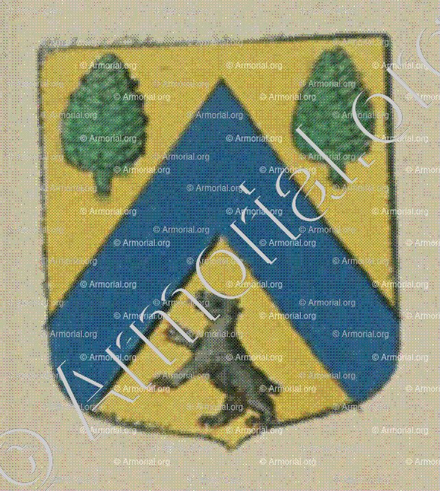du PRE du DORTAL (Alsace)_Blason enregistré sous le règne de Louis XIV_France