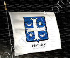 drapeau-HAUDRY_Île-de-France_France