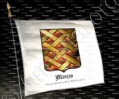 drapeau-ALONZO_Valemcia,Castilla la Vieja, Galicia, del siglo 17._España