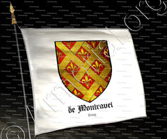 drapeau-de MONTRAVEL_Velay. D'Auzon de Montravel_France