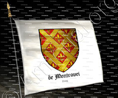 drapeau-de MONTRAVEL_Velay. D'Auzon de Montravel_France
