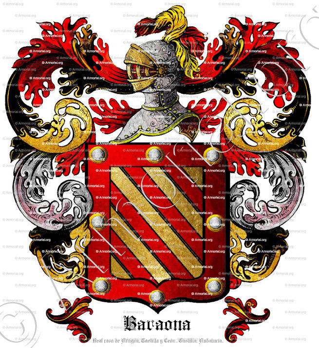 BARAONA_Real casa de Aragón, Castilla y León, Castilla, Andalucía._España..