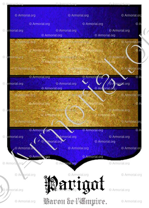 PARIGOT_Baron de l'Empire_France