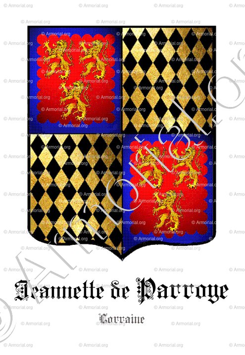 Jeannette de PARROYE_de DIGNIVILLE. Lorraine._France (2)