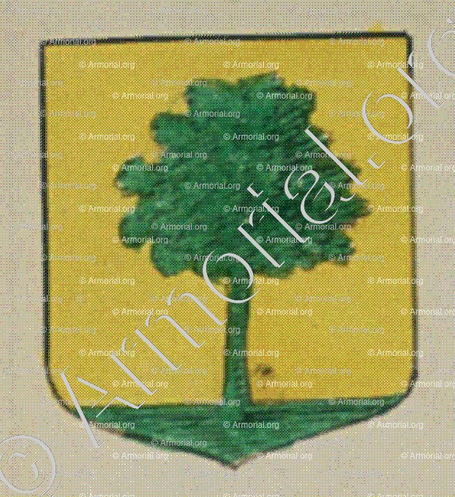 MOUSTINGUER (Alsace)_Blason enregistré sous le règne de Louis XIV_France 