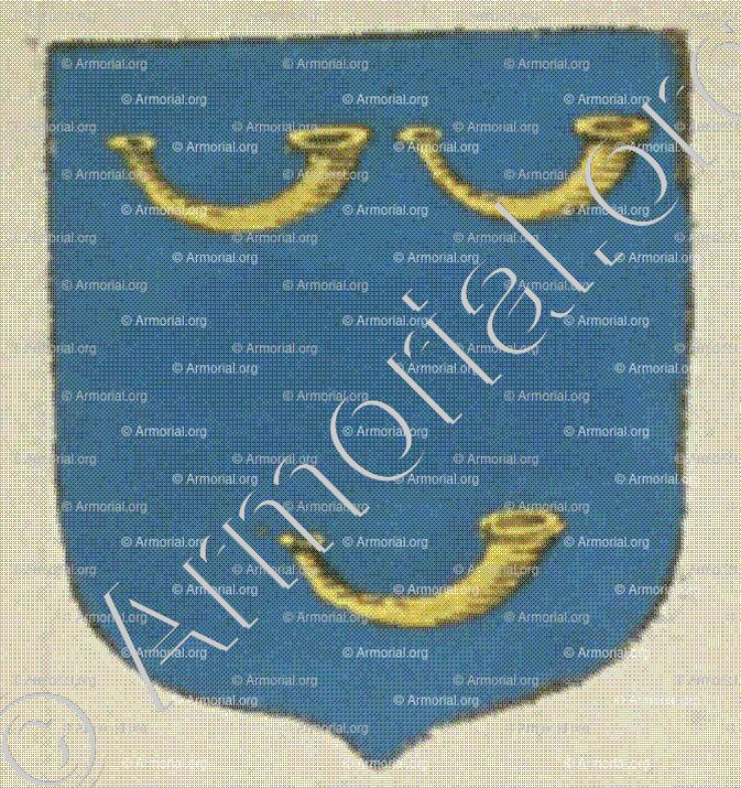 ROLLE (La Rochelle)_Blason enregistré sous le règne de Louis XIV._France