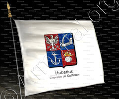 drapeau-HUBATIUS Chevalier de KOTTNOW_Bohême_Europe centrale (3)