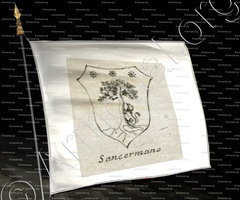 drapeau-SANCERMANO_Provincia di Potenza. Acerenua._Italia