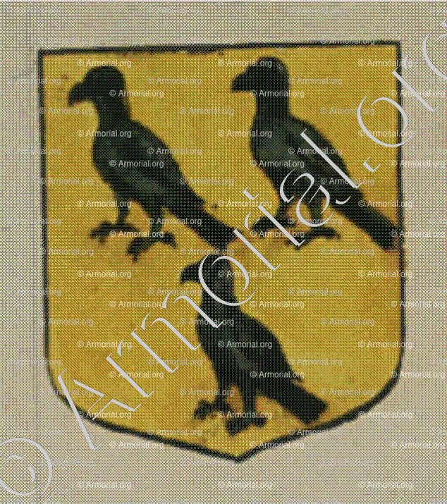 La Communauté des habitants de Huenheim (Alsace)_Blason enregistré sous le règne de Louis XIV_France 