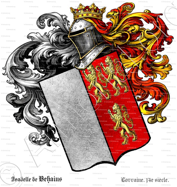 Isabelle de BEHAINS (de) ou BEHAIN(S)_Lorraine_France (1)