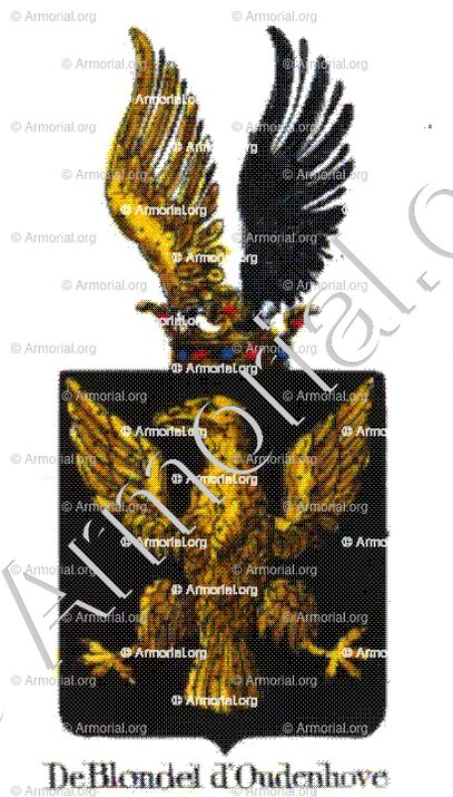 DE BLONDEL D'OUDENHOVE_Armorial royal des Pays-Bas_Europe