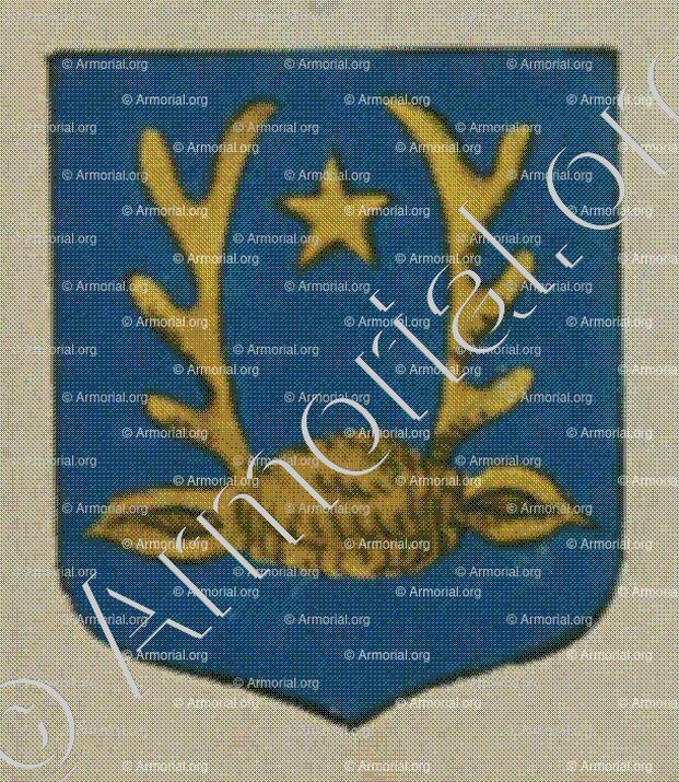 La Communauté des habitants de Huttenhen et Werte (Alsace)_Blason enregistré sous le règne de Louis XIV_France 