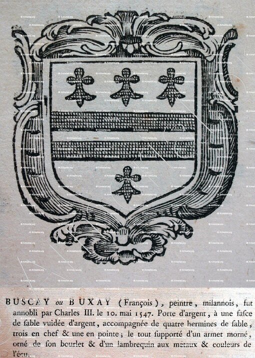 BUSCAY ou BUXAY_Armorial et Nobiliaire de Lorraine,_France (+)