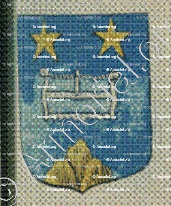 MULBERG (Alsace)_Blason enregistré sous le règne de Louis XIV_France 