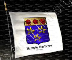 drapeau-de BAILLY de BARBEREY_ Champagne_ France.