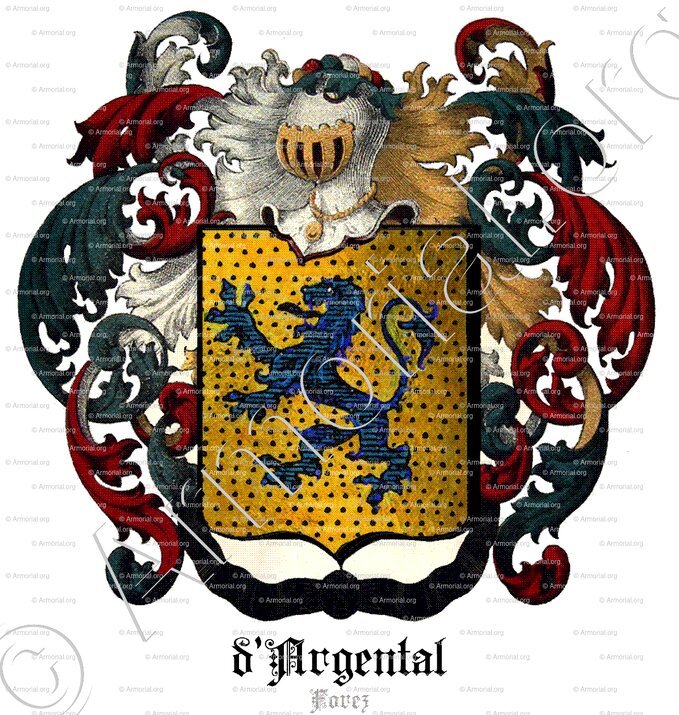 d'ARGENTAL_Forez_France