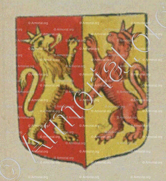 du VERGEY (Alsace)_Blason enregistré sous le règne de Louis XIV_France