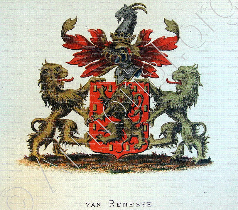 van RENESSE _Wapenboek van den Nederlandschen Adel door J.B.Rietstap 1883 1887_Nederland