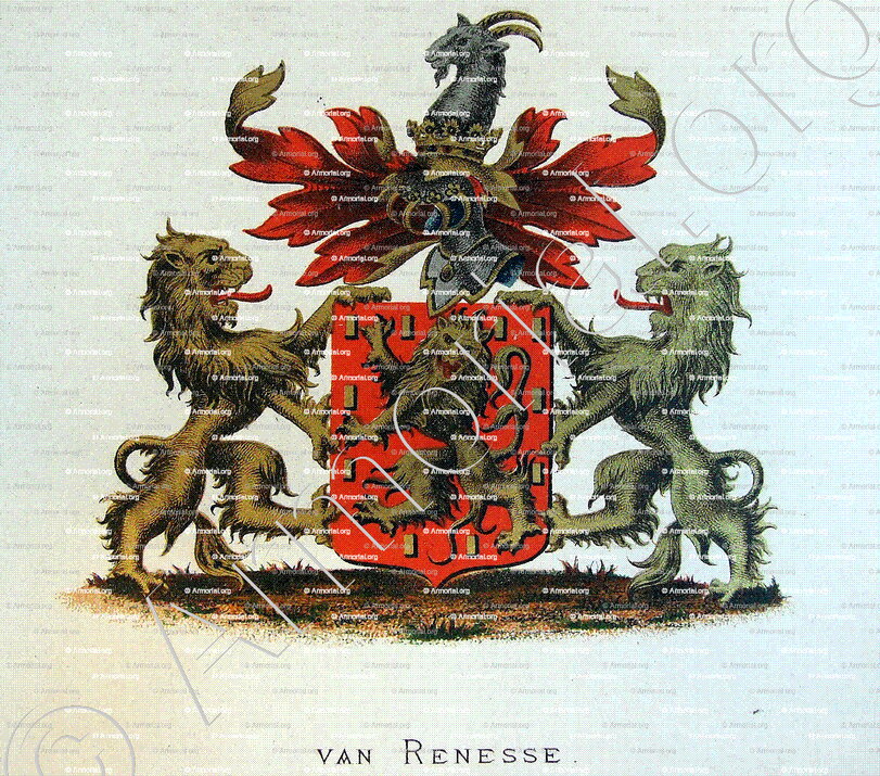 van RENESSE _Wapenboek van den Nederlandschen Adel door J.B.Rietstap 1883 1887_Nederland