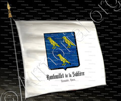 drapeau-RAMBOUILLET DE LA SABLIÈRE_Normandie_France (3)