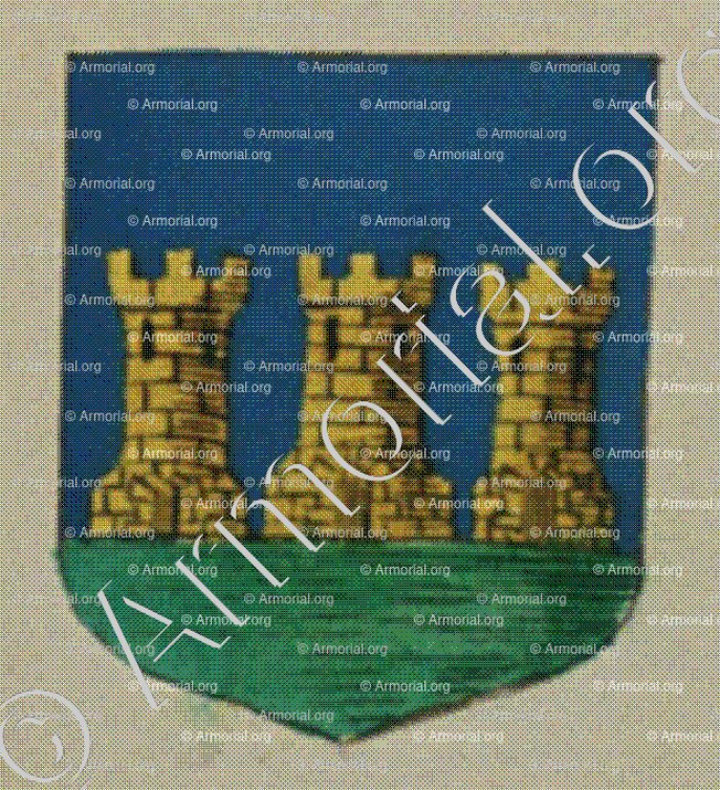 La Communauté des habitants de la ville de St Hippolyte (Alsace)_Blason enregistré sous le règne de Louis XIV_France 