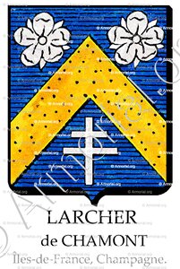 LARCHER de CHAMONT
