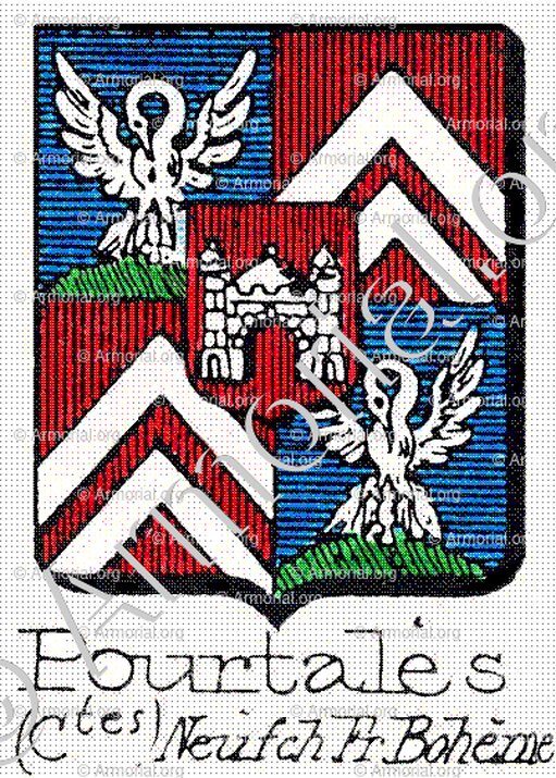 POURTALÈS_Comtes. Neuchâtel, France, Bôhème._Suisse France Deutschland