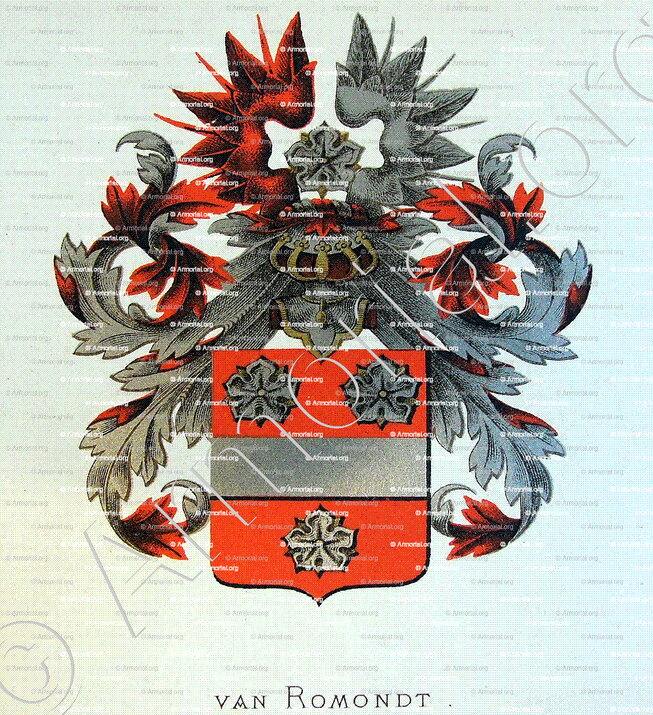 van ROMONDT _Wapenboek van den Nederlandschen Adel door J.B.Rietstap 1883 1887_Nederland