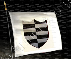 drapeau-BAILLANS_Ancien Duché de Savoie (Cte de Foras, 1863)_États de Savoie