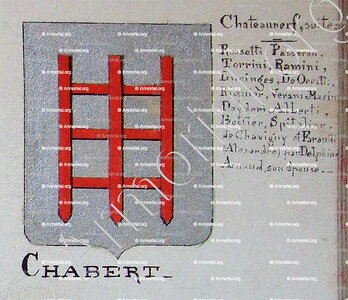 CHABERT de Châteauneuf