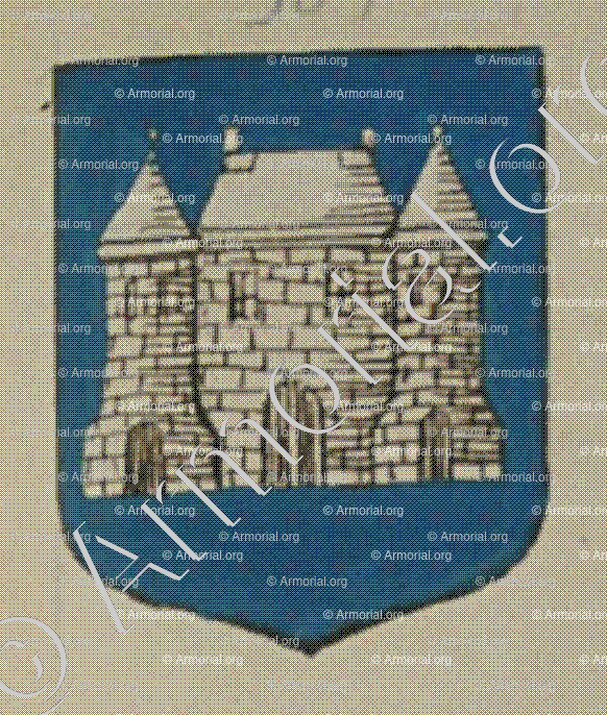 La Communauté des habitants de la ville d'Ensisheim (Alsace)_Blason enregistré sous le règne de Louis XIV_France 