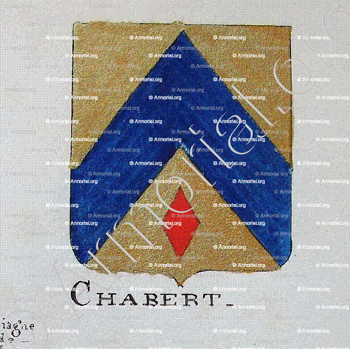 CHABERT_Armorial Nice. (J. Casal, 1902) (Bibl. mun. de Nice)_France (i)