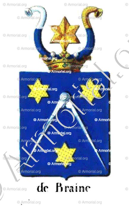 DE BRAINE_Armorial royal des Pays-Bas_Europe