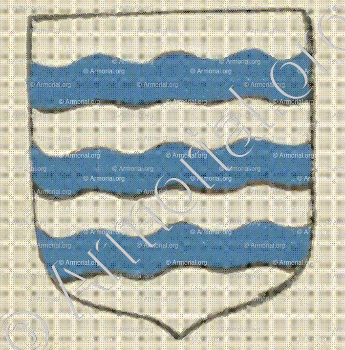 CHASSEREAU du RAMET (La Rochelle)_Blason enregistré sous le règne de Louis XIV._France