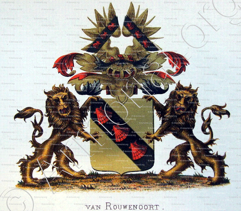 van ROUWENOORT_Wapenboek van den Nederlandschen Adel door J.B.Rietstap 1883 1887_Nederland