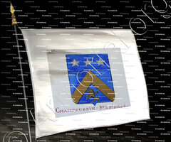 drapeau-CHAMPOUSSIN baron de Saint-Silvestre_Armorial Nice. (J. Casal, 1902) (Bibl. mun. de Nice)_France (i)