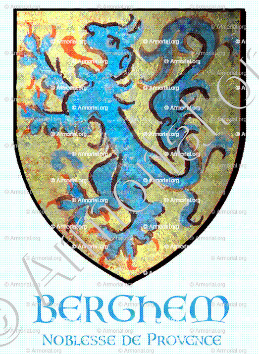 BERGHEM_Noblesse de Provence_France