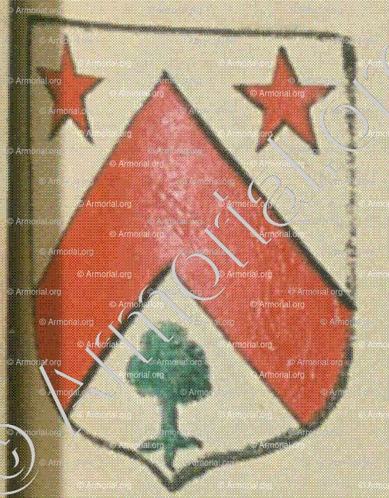 CHASSERIAU (La Rochelle)_Blason enregistré sous le règne de Louis XIV._France