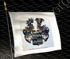 drapeau-Van WELDEREN RENGERS_Wapenboek van den Nederlandschen Adel door J.B.Rietstap 1883 1887_Nederland