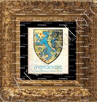 cadre-ancien-or-d'ARGENTAL_Velay, Auvergne, Vivaray, Forez, Gévaudan_France