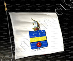 drapeau-DE BUSLEVDEN_Armorial royal des Pays-Bas_Europe