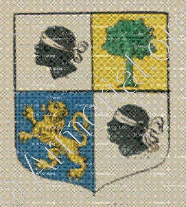 DURASSE (Alsace)_Blason enregistré sous le règne de Louis XIV_France