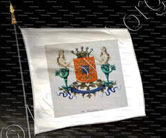 drapeau-VILLENEUVE_Wapenboek van den Nederlandschen Adel door J.B.Rietstap 1883 1887_Nederland