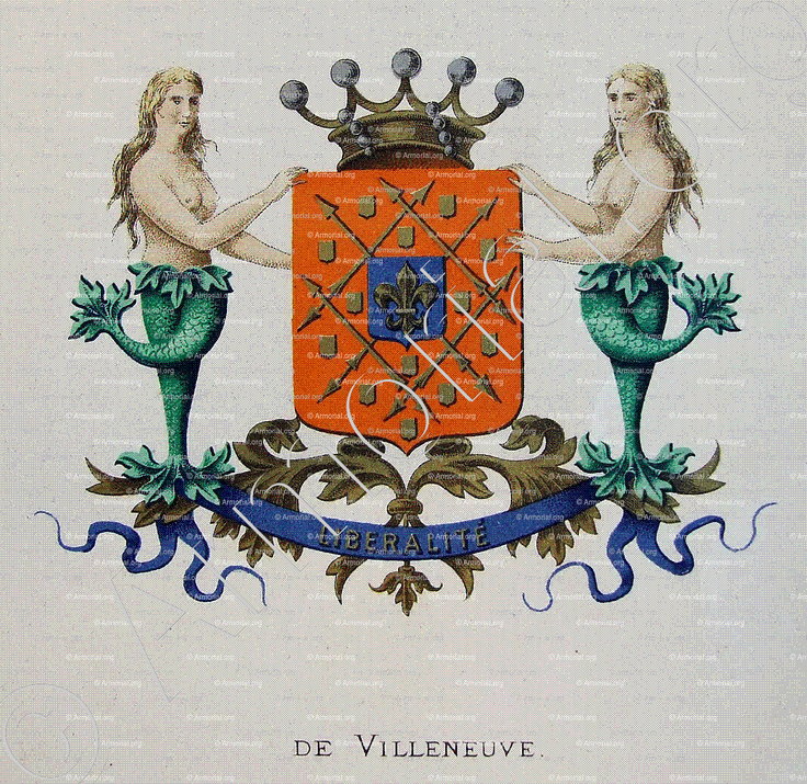 VILLENEUVE_Wapenboek van den Nederlandschen Adel door J.B.Rietstap 1883 1887_Nederland